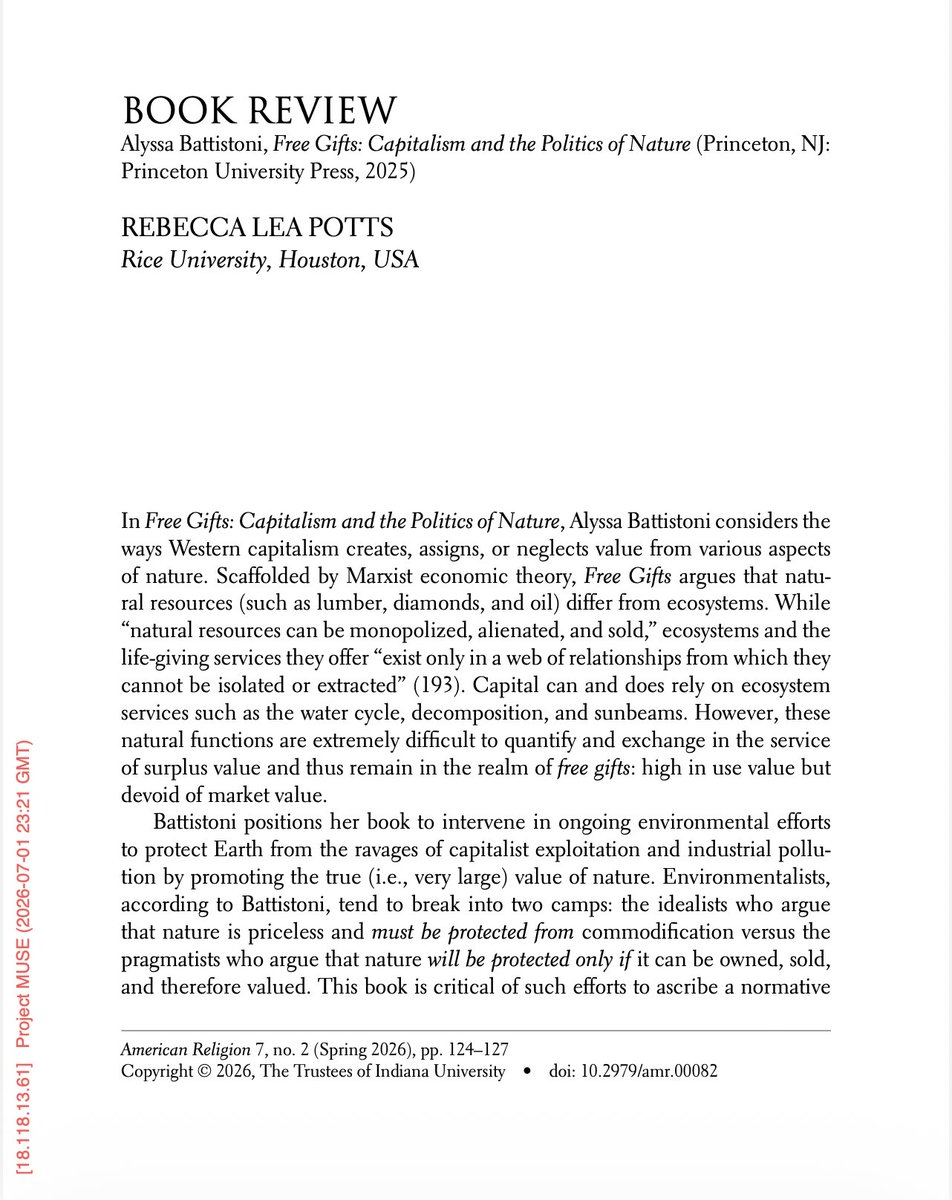 AmRelJournal's tweet photo. Check out these reviews of four new books in religious studies in our Spring 2026 issue!
https://t.co/YGupbbeVD2
https://t.co/6Yg2GNNEls
https://t.co/c8A9yOzMmc
https://t.co/EnfLGSS6dX https://t.co/NdOxXrVbpF