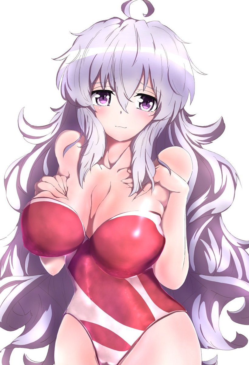 syumashi's tweet photo. 雪音色クリスanother！～水着～ #symphogear #シンフォギア #イラスト https://t.co/LsjZ6LhwDB