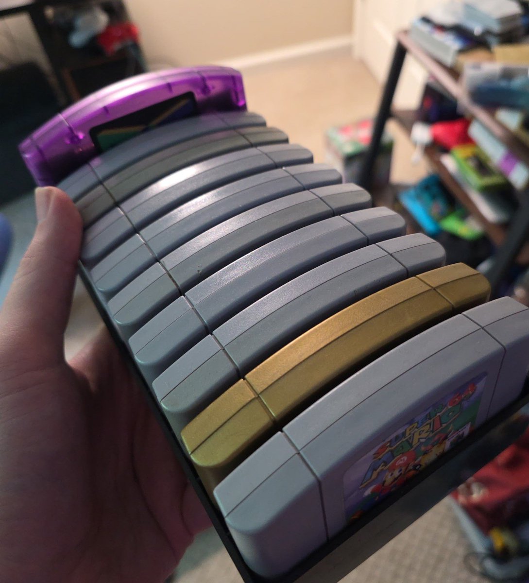 Marcodmeatball's tweet photo. Buying all these cartridges feels a bit more meaningful today. https://t.co/3kEcdQVFfy