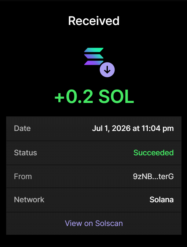 WaifuXSolana's tweet photo. Purchase of 2,000,000 $WAIFU completed

Price: 0.2 SOL

Tx: https://t.co/hVCd9OJqis

Send 1 SOL → 10,000,000 $WAIFU 

Send SOL to:
FXthzgW3t8TgBbXdt3LxBA744kH416GGLpdbNHTfrNhD

Min 0.2 SOL

Retweet &amp; Drop Sol Address for $100 Airdrops https://t.co/wMWQVcU1Cr