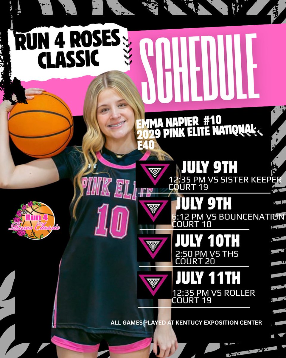 emmaln1020's tweet photo. Looking forward to competing with my team @pinkeliteclub at @TFNsRun4Roses! Come check us out! https://t.co/eZbKVJ5vWm