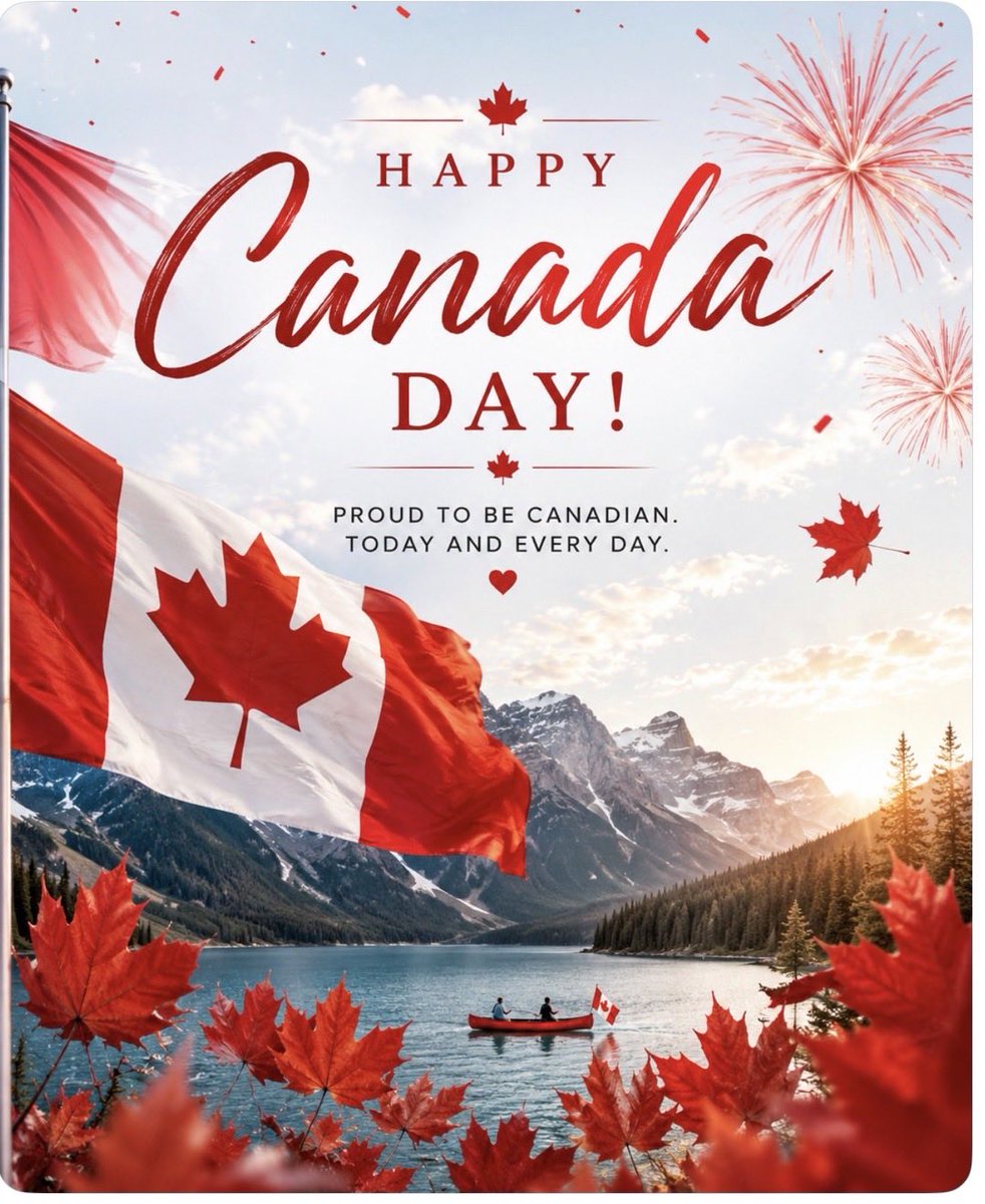 Rola7df3's tweet photo. Bonne fête du Canada à tous! 🇨🇦☔️🇨🇦 https://t.co/7kuEHIXREs