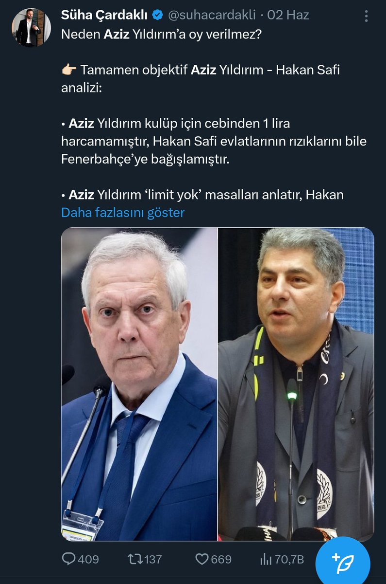 Teppsta9's tweet photo. @suhacardakli Çok desteklemişsin kral.. siz hepiniz rahatsızsınız 😂 https://t.co/Whtf23gxk4