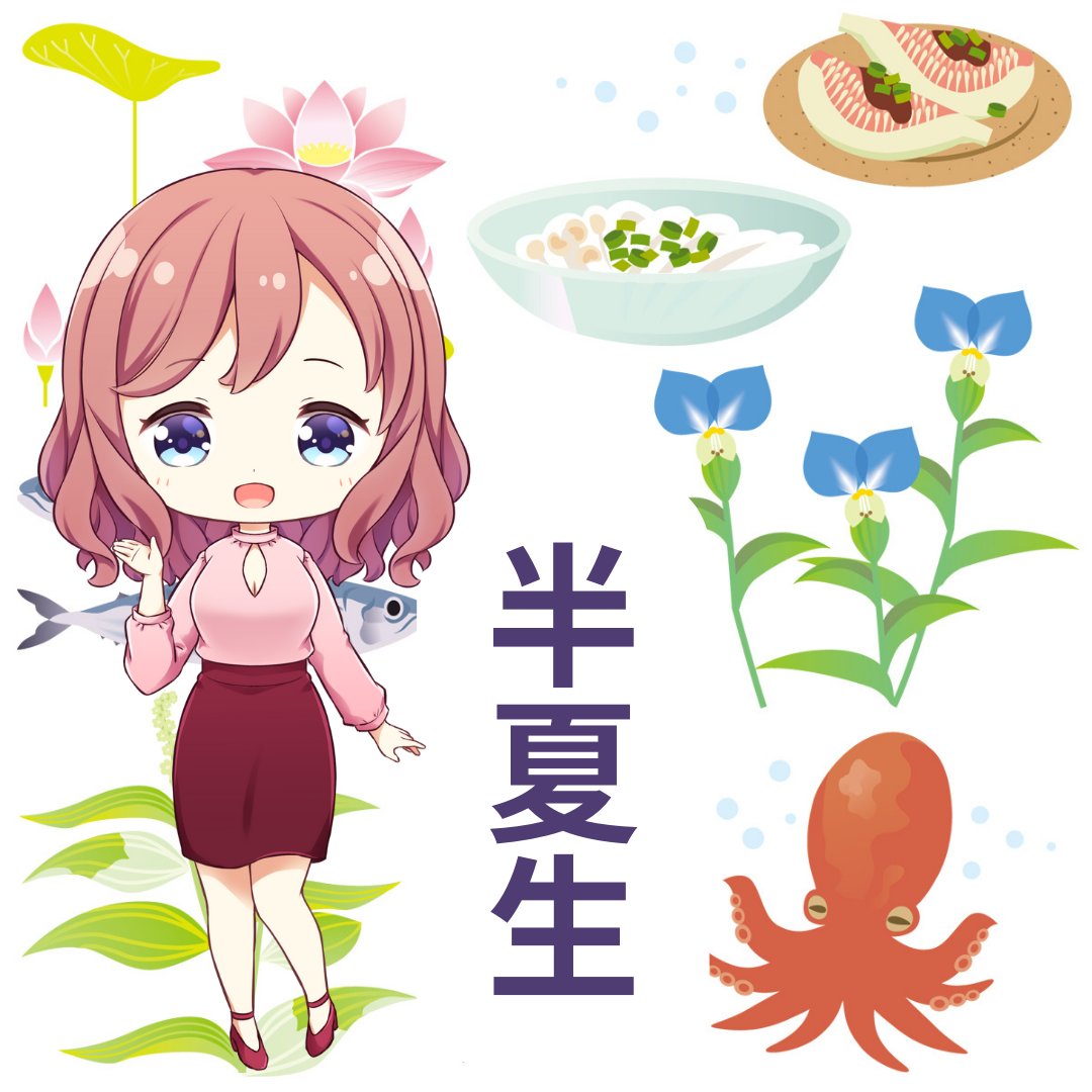 macaron_sub's tweet photo. おはようございます🐙
2026年7月2日は #半夏生
季節の変わり目を表す雑節のひとつ
また #一年の折り返しの日
1年365日の日数的に半分にあたるのは183日目であり、7月2日が残り182日の折り返しの日なので
今年後半もがんばりましょう٩( 'ω' )و https://t.co/aIVfBcuumx
