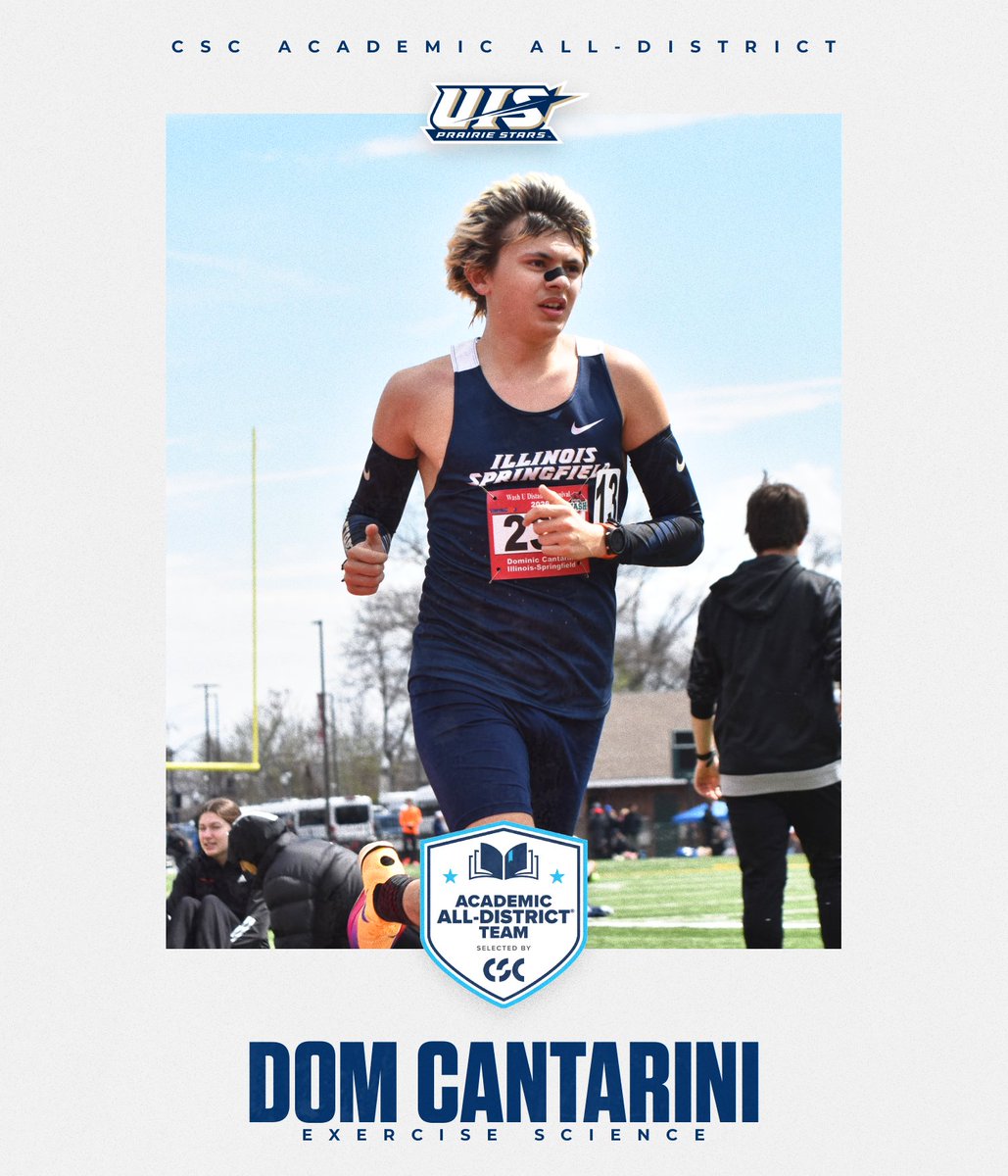 UISAthletics's tweet photo. Three Prairie Stars from UIS men's cross country and track & field earned CSC Academic All-District honors for their success in competition and the classroom πββοΈπ
#WeAreStars | https://t.co/s03qFzo5ra https://t.co/MPfHpqN6ad