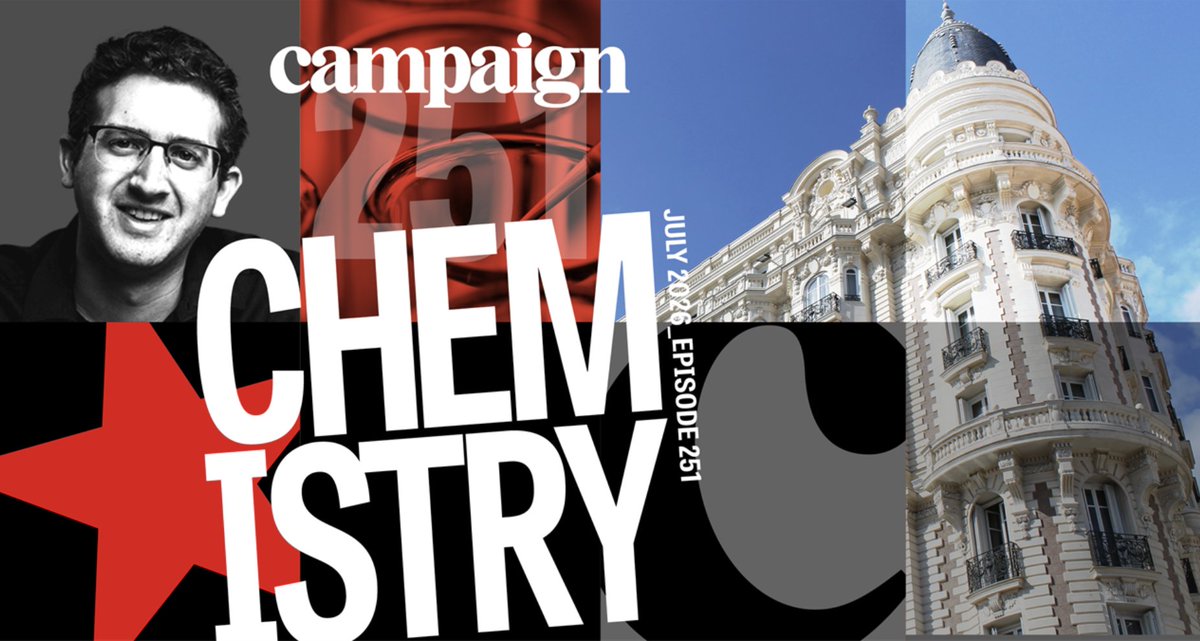 SwayEffect's tweet photo. Check out the latest epsiode of @CampaignLiveUS's Campaign Chemistry where @4As' Justin Thomas-Copeland joins @JamesonFleming LIVE from @Cannes_Lions to 'Walk the Work'. #TSEclientwork #4AsCannes

Listen below 🎧
https://t.co/sgAiR82gYR https://t.co/ktYI4lswVf