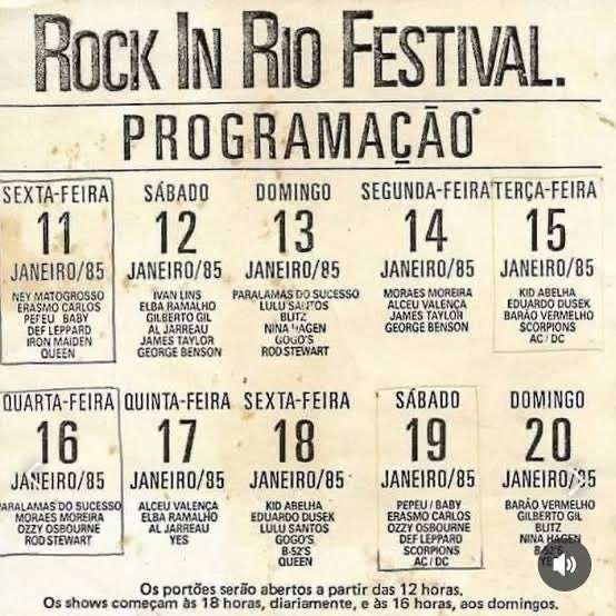 BrunoVzzo's tweet photo. @JojotaSLZ @jnflesch Ta ai o line. Zero artistas estrangeiros fora do genero. Todos os relevantes do rock nacional e da jovem guarda https://t.co/Td9LFXA04a