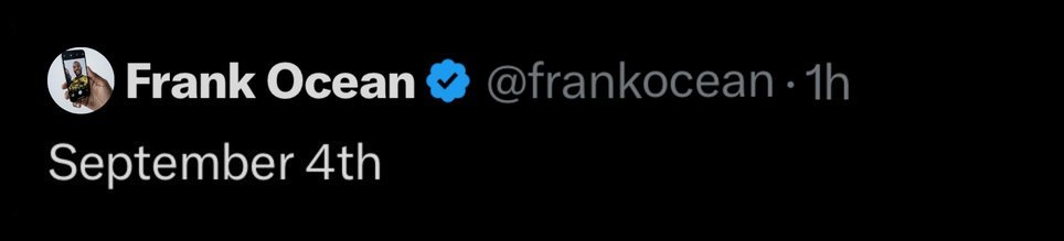 notruthsaid's tweet photo. FRANK OCEAN BACK??? https://t.co/Lvv5esngYI