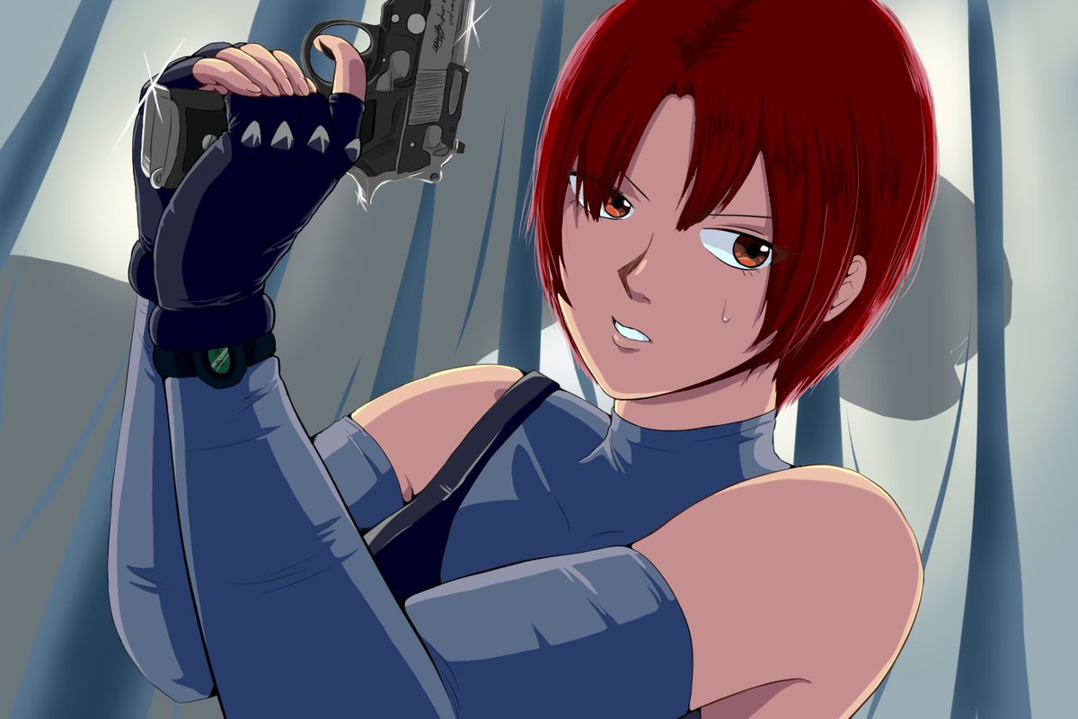 _hinomotoani's tweet photo. finished the first charity drawing ♥
selling these for $10!!
i gave a little extra to the buyer because he paid more than 10
thank u very much!!
its regina from dino crisis ♥♥
#hinoart #hinodraws https://t.co/HGT3tXrqFm