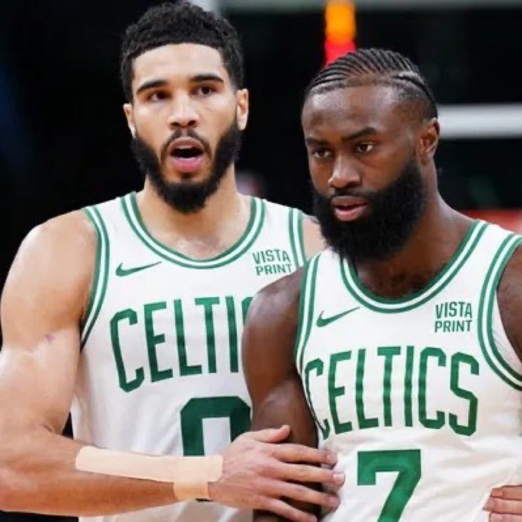 TheHoopCentral's tweet photo. Jayson Tatum x Jaylen Brown duo will be missed

End of an era. 🙌🔥 https://t.co/dWpnJHU510