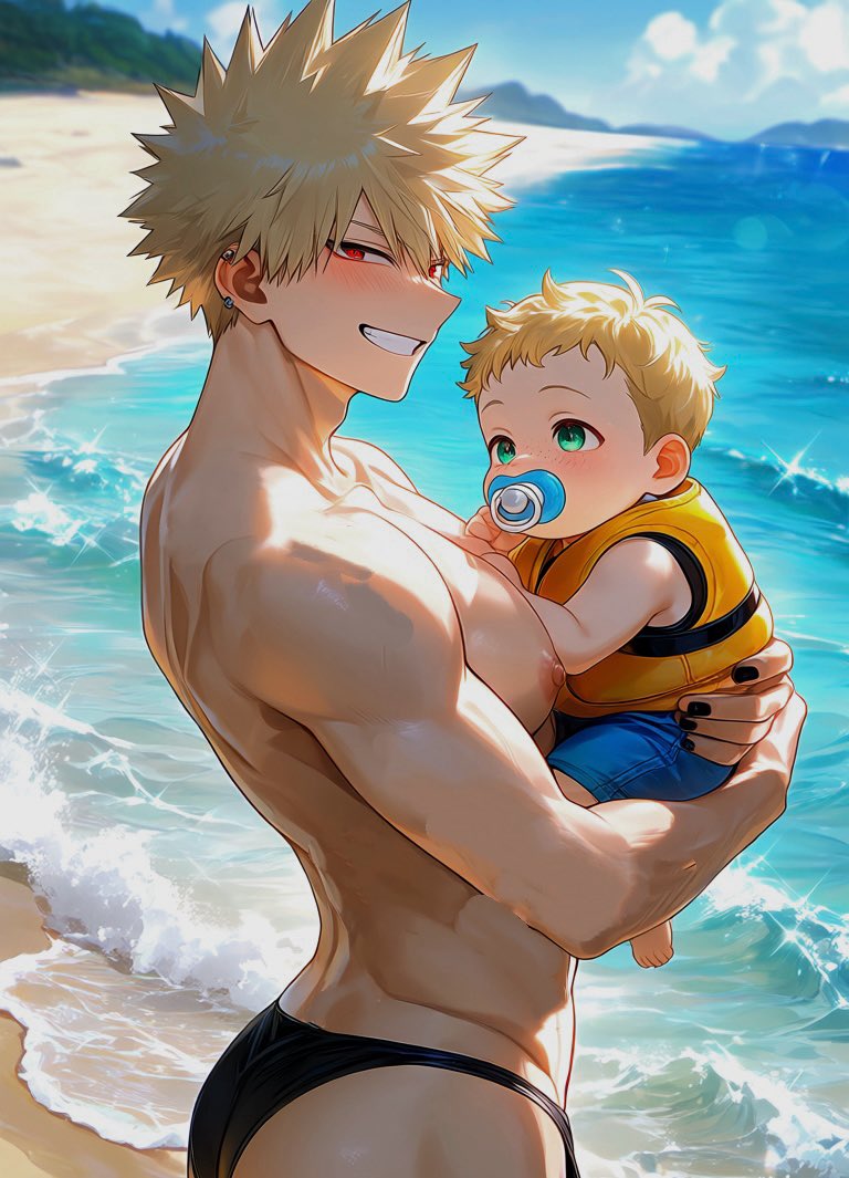 Explodowhore's tweet photo. 「☆𝖡𝖾𝖺𝖼𝗁 𝗏𝗂𝖻𝖾𝗌 𝗈𝗇𝗅𝗒~☆」

𝖬𝖾𝗆𝗈𝗋𝗂𝖾𝗌 𝗂𝗇 𝗍𝗁𝖾 𝗆𝖺𝗄𝗂𝗇𝗀~ ❤︎

#mha #mhafanart #bnha #bnhafanart #bakugoukatsuki #bakugokatsuki #KatsukiBakugo #katsukibakugou #summervibes #dkbk #FamilyMoments #familyfuntime #Wednesday_Vibes #momson #beachfun #mpregart https://t.co/ETQqNGrN17