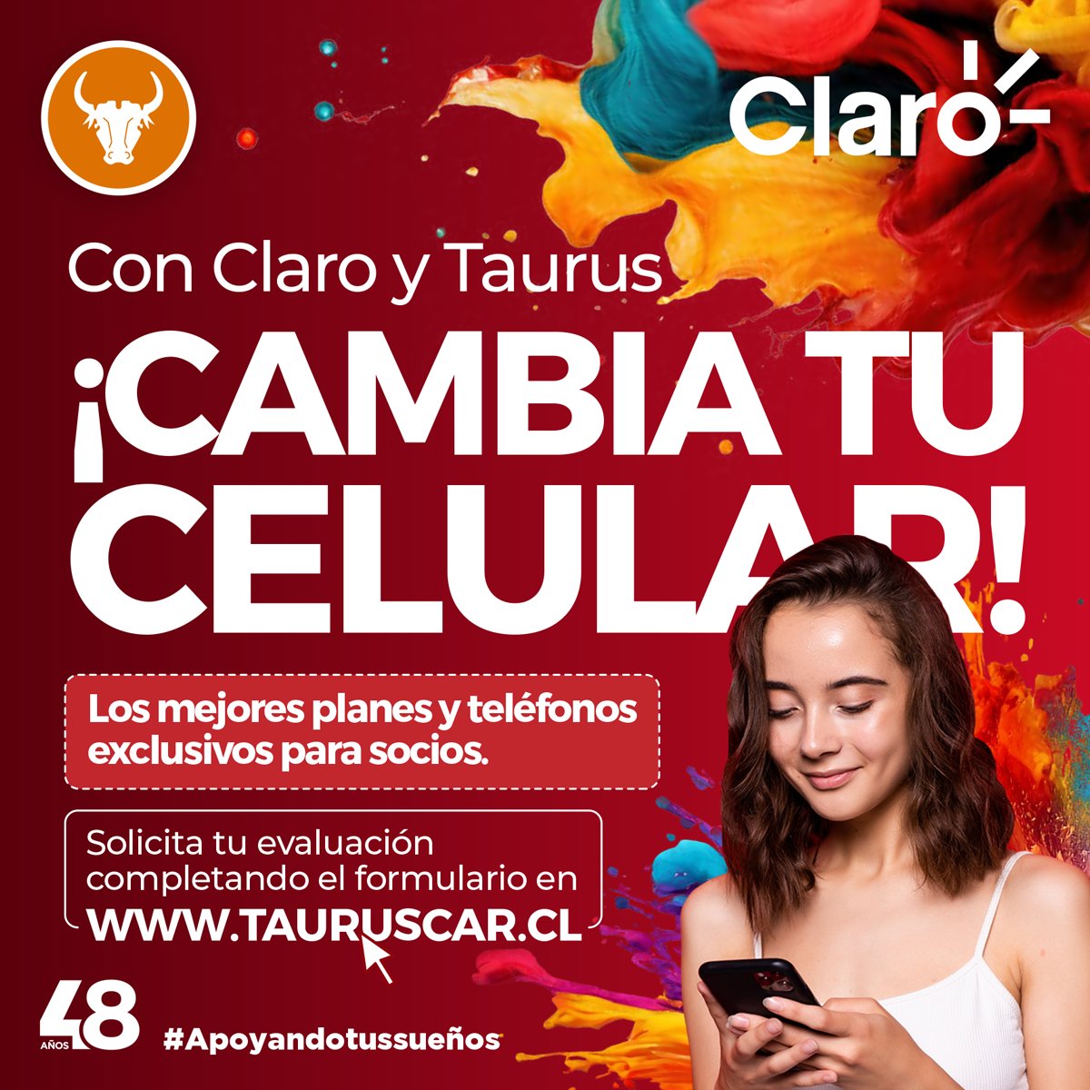 cooptauruscar's tweet photo. ¡RENUEVA TU CELULAR!

Con los mejores planes y equipos a precios exclusivos para socios Taurus.

Encuentra más información aquí https://t.co/p634QwJeyU

#Clarochile #Taurus #beneficios #nuevoconvenio #carabinerosdechile #graciascarabineros https://t.co/LMjYPOnnvS