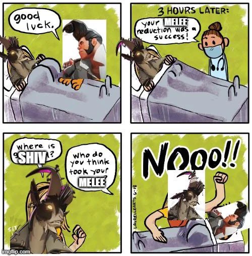 DeadlockArchive's tweet photo. Patch in a nutshell

u/cacatan https://t.co/YZpivGgrXj