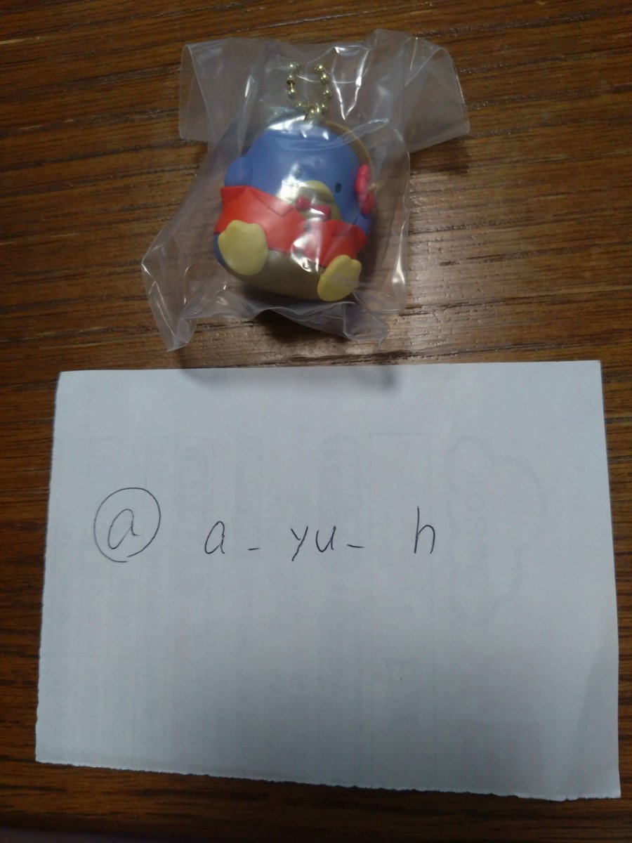a_yu_h's tweet photo. @penpenponpoi 初めまして。

おはようございます。

検索より失礼致します。

アロハスイングのタキシードサムとクロミの郵送での交換は可能でしょうか?

基本手渡し、優先順位的に難しいとは思いますがご検討の程宜しくお願い致します。 https://t.co/eovRZbZ7fZ