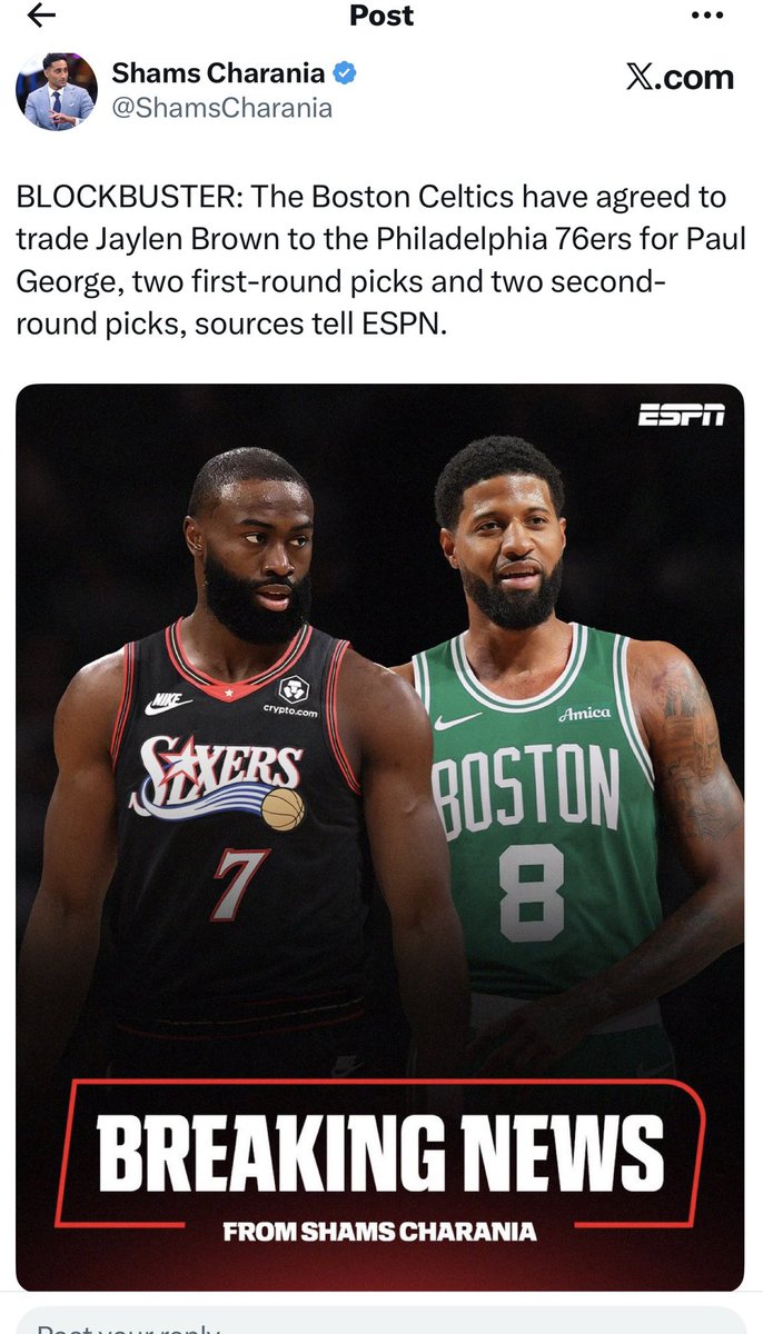 BhavyPOfficial's tweet photo. Omg let’s go Sixers @sixers…can’t wait 🔔 https://t.co/hRAnHG2knI