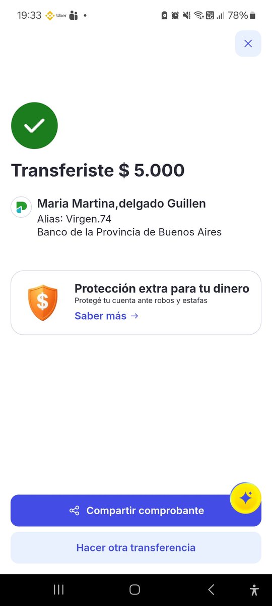 Vzla_2000's tweet photo. @ozzotagg Hola, mi pequeño aporte, ojalá puedas regresar. Abrazos. https://t.co/A9GvJV3Ezc
