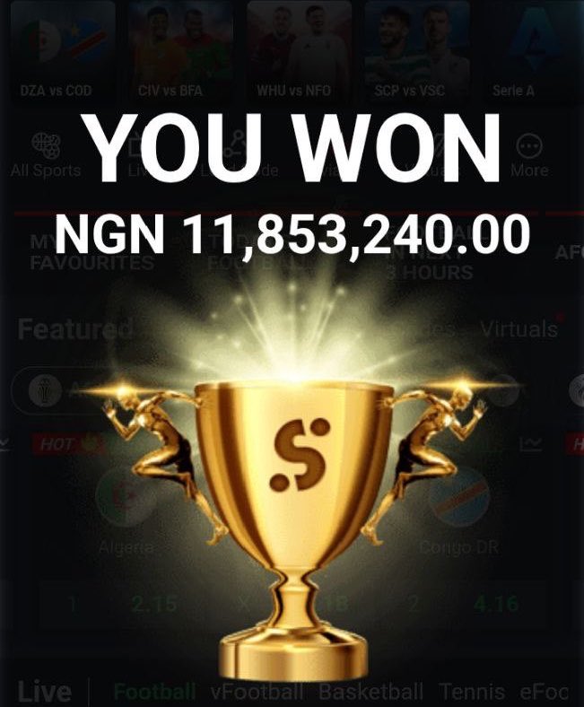 BOSSTIPZ22's tweet photo. 11.8M✅💥💯
Thanks E-football 
Drop aza if N20 is not too small
Crediting from first 186 likes and retweets https://t.co/5eciOgkpYL