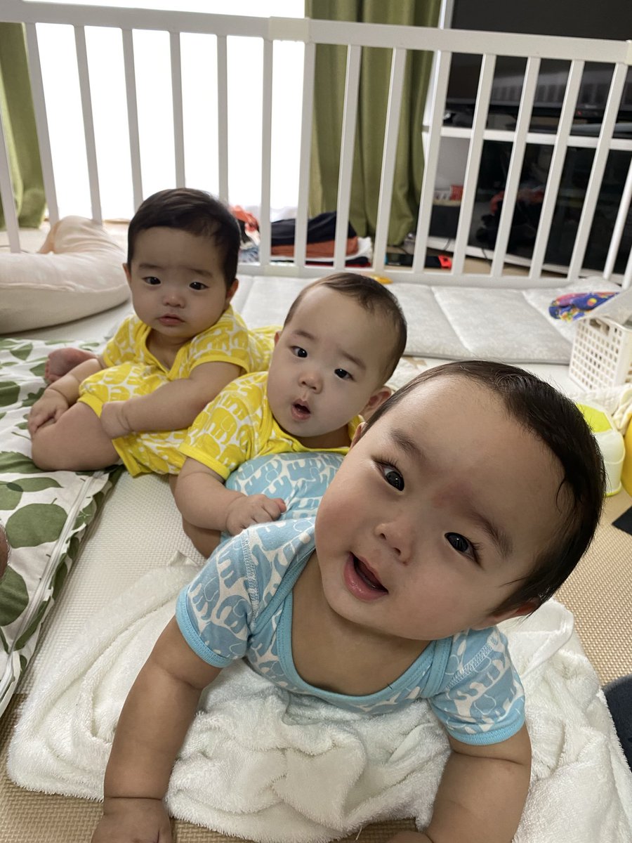 fukujj's tweet photo. ６年前の福住3つ子。
＃3つ子 https://t.co/Y1m9IcrPAj