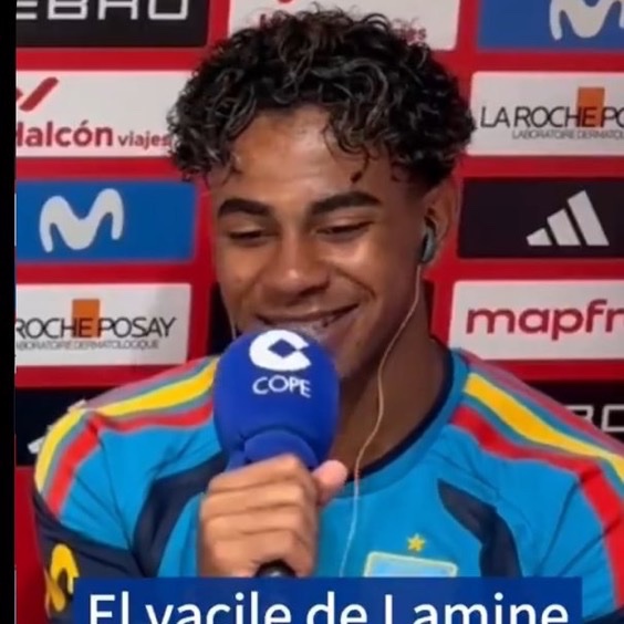 CentralDoYamal's tweet photo. 🚨🎙Lamine Yamal: "Eu disse ao Cucurella que ele vai ser titular no primeiro El Clásico e no segundo ele vai para o banco porque eu vou comer ele vivo." https://t.co/9FmveMq79x
