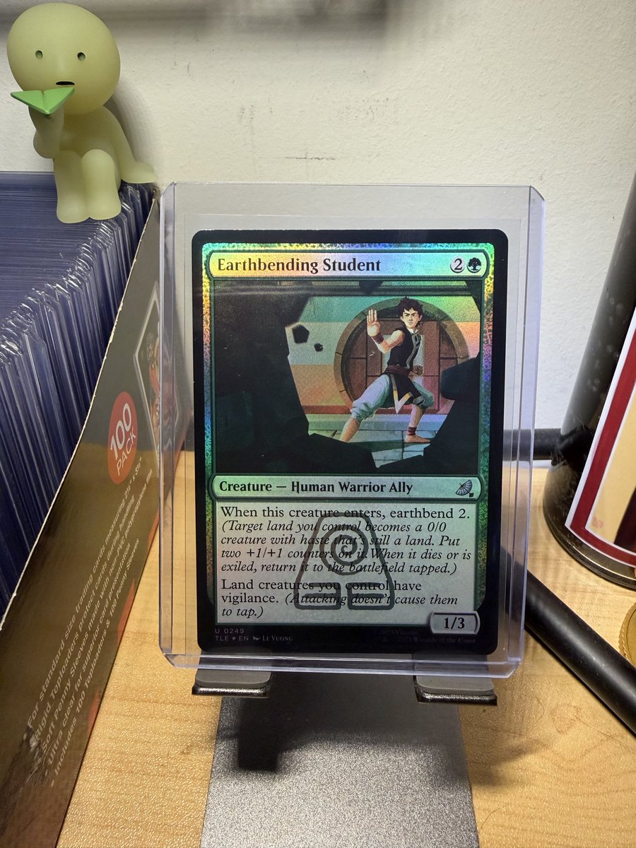 BasedCardGuy's tweet photo. Check out MTG FOIL Earthbending Student  - Avatar: The Last Airbender Eternal #249 https://t.co/0fID2fY0Ct #eBay via @eBay #TBBReposts #TBBCrew #CardsForSale #Avatar #MTG #Earthbending https://t.co/TJypVhx6XI