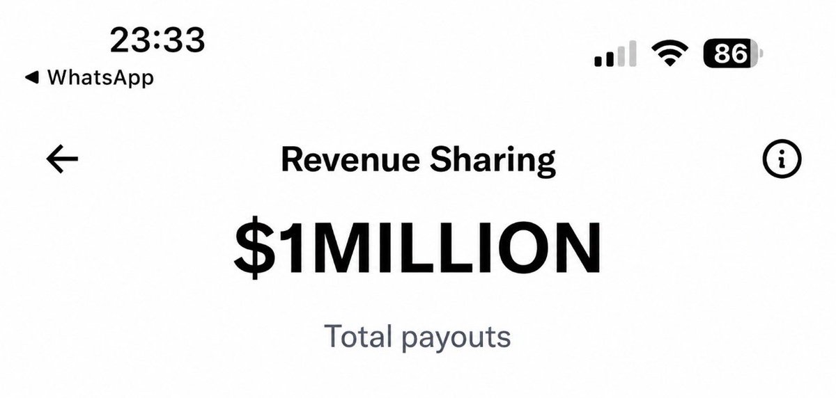 0xileri's tweet photo. JUST IN: X says creators live streaming on the platform would be allocate $1 million in rewards

you gonna start streaming? https://t.co/hKUEz2k63b