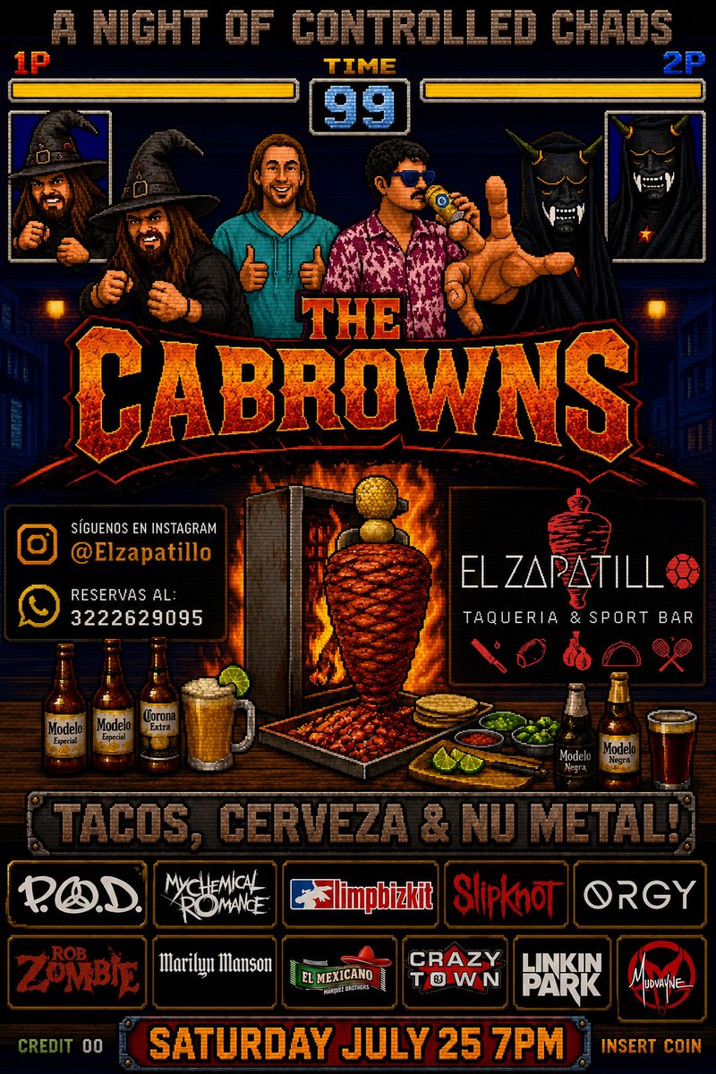 IsaacCuervoG's tweet photo. Se viene una nueva era del nü-metal!!! Nos van a ver por todos lados! https://t.co/AoLrsflcV5