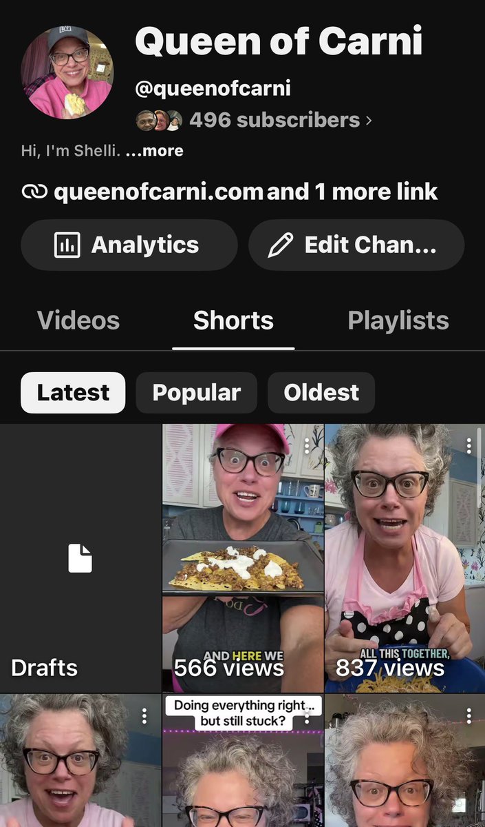 MissB53's tweet photo. I just looked at my YouTube channel and realized I’m sitting at 496 subscribers. 🥹

It might not sound like much to some people, but to me it’s huge. YouTube has been the platform I’ve wanted to build for a long time because it’s where I can really teach instead of trying to squeeze everything into 60 seconds.

If you’ve subscribed, thank you. If you’ve watched a video, left a comment, or shared one with a friend…thank you. It means more than you know.

Next stop…500. ❤️👑
