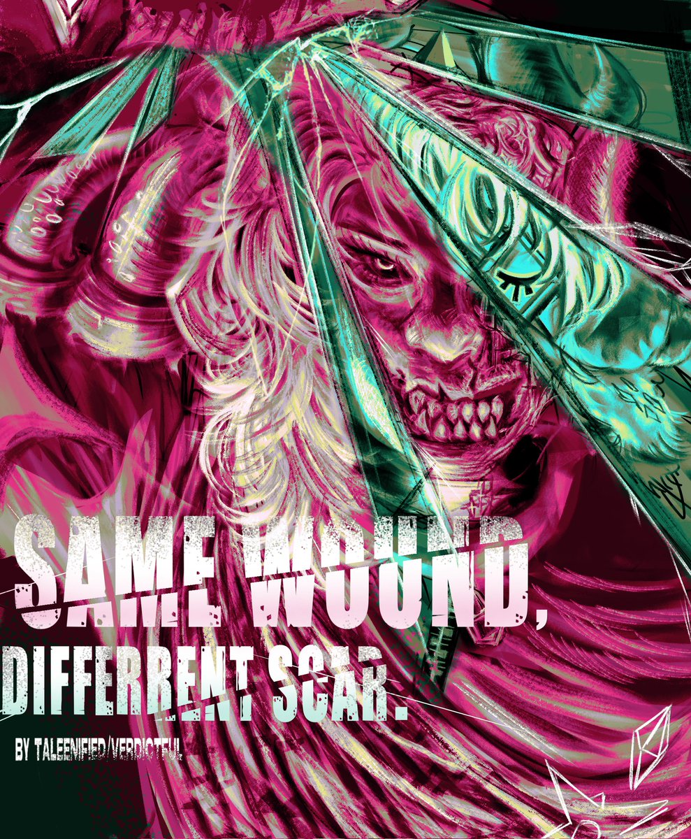 taleenified's tweet photo. Same Wound, Different Scar (comic 🧵) 
#phighting #phightingart #medkit #subspace https://t.co/dxPIidSunK