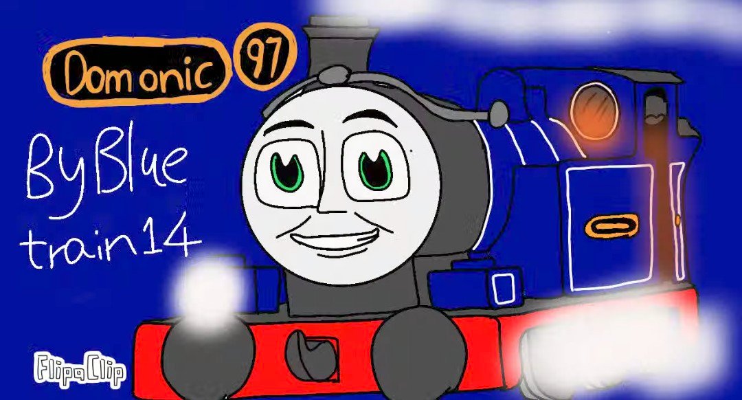blue flash train tweet media