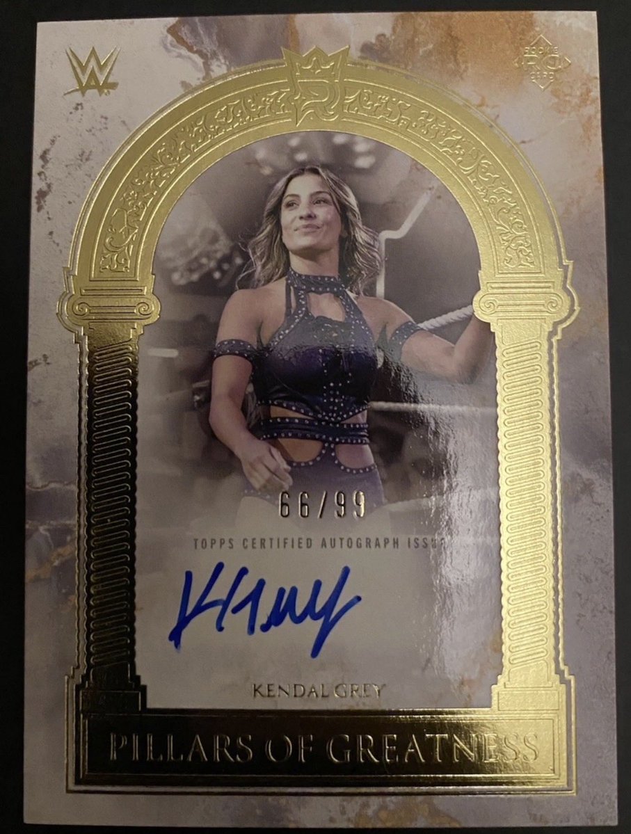 NinersFan420's tweet photo. Generational talent and NXT women’s Champion @kendalgreywwe #wrestlingcardwednesday #nxt https://t.co/YqK7ZnWuAt