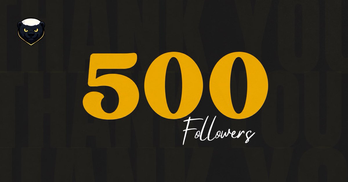 Hbadger_token's tweet photo. Thank you for another great milestone ๐๐๐
#HBADGER #HBADG #COWRIE https://t.co/M5RTDipbjp