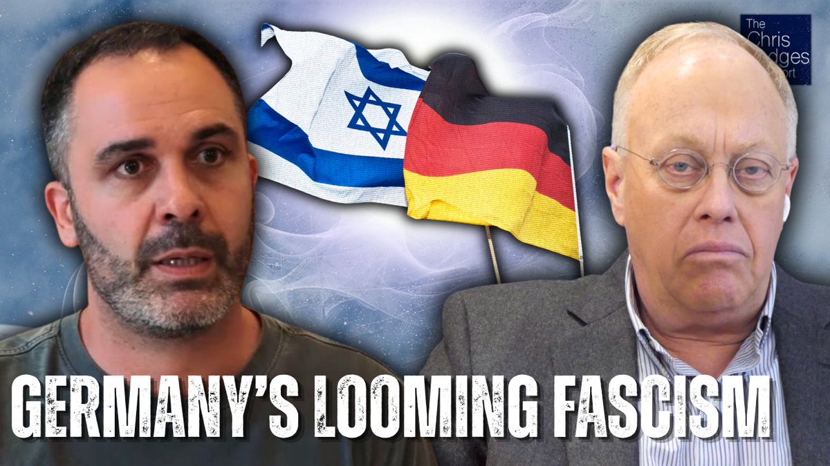 ChrisLynnHedges's tweet photo. When the German government sanctioned anti-imperialist journalist Hüseyin Doğru (@hussedogru), he was attempting to buy medication with his pregnant wife when their cards declined. Now, he faces indefinite financial insecurity after the government falsely linked him to the Russian state, uncertain about whether he will be able to feed his family on any given day.

His story is illustrative of where the West is headed — initiating the dissolution of civil liberties, and the embrace of an increasingly fascist corporate state. Watch my discussion with Doğru on YouTube now.

Link: https://t.co/PCcS1uIu4m
