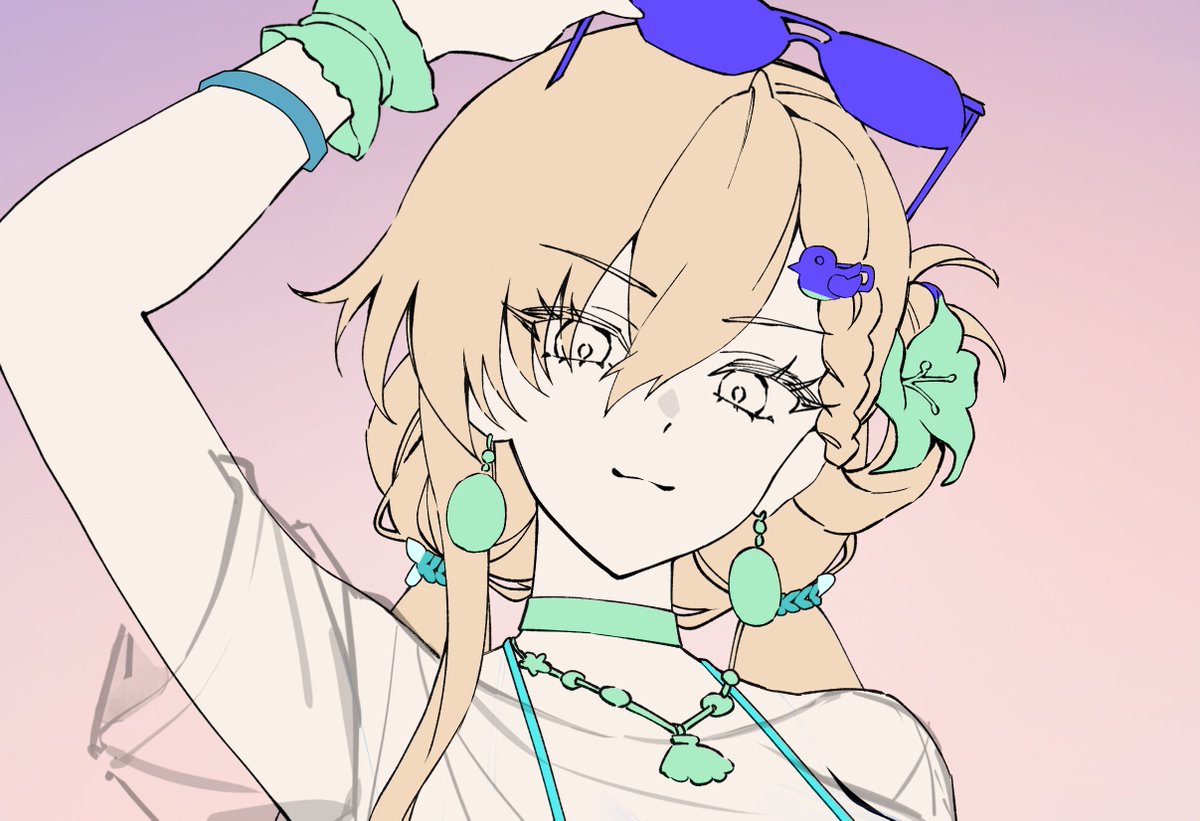 FoxyReine's tweet photo. Drawing Bikini Lynae🕶️☀️

Live now on Twitch https://t.co/sG7qDRj0bh