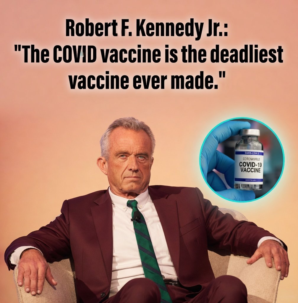 e3z9b_qI1ytkw's tweet photo. 🚨🚨: RFK Jr: "The COVID vaccine is the deadliest vaccine ever made."

This should be front-page news everywhere — and yet mainstream media STAYS SILENT.

They called it "safe and effective."
They censored the injured.
They buried the data.
They ignored all who "died suddenly."
They kept pushing it anyway.

The truth doesn't disappear just because they ignore it.
