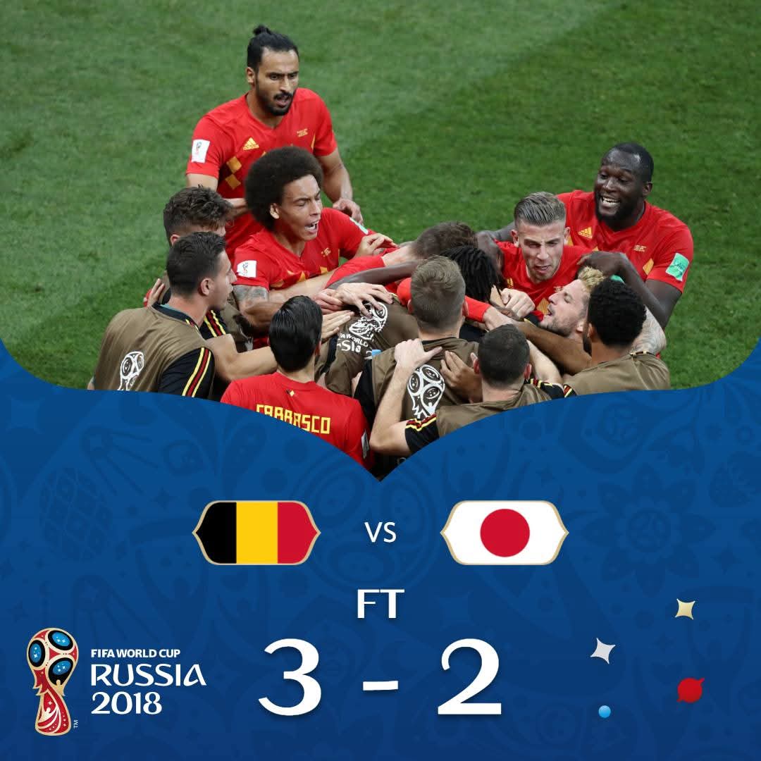 Bri_an2's tweet photo. Belgium 2 goals down in a World Cup knockout game is the most dangerous side https://t.co/NJbNTTJff9