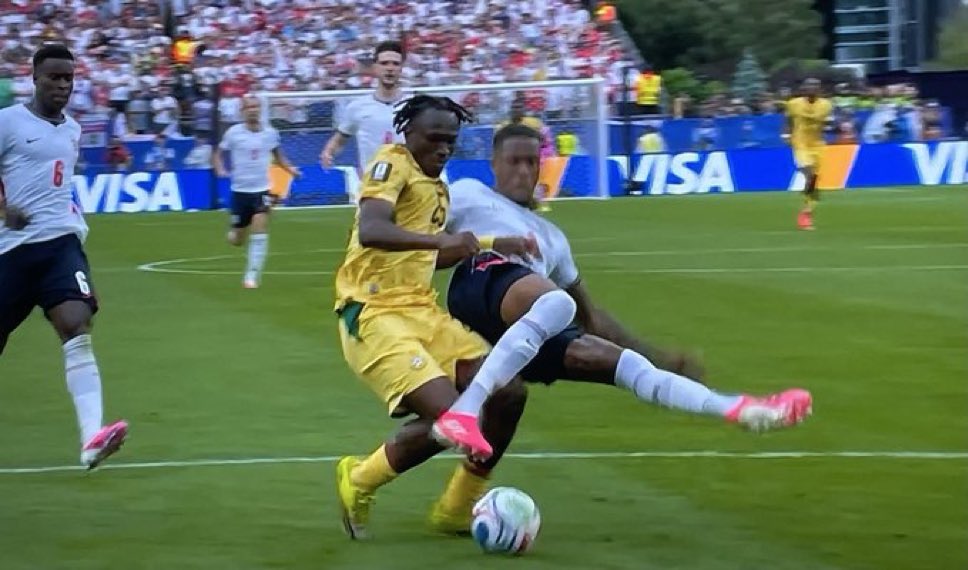 Luke_Jets7's tweet photo. FIFA didn’t even have VAR check this one, but Senegal is sent packing a week later because of a softer 120th minute from penalty. 

They clearly have teams they want to win https://t.co/9YI01IX8ZJ