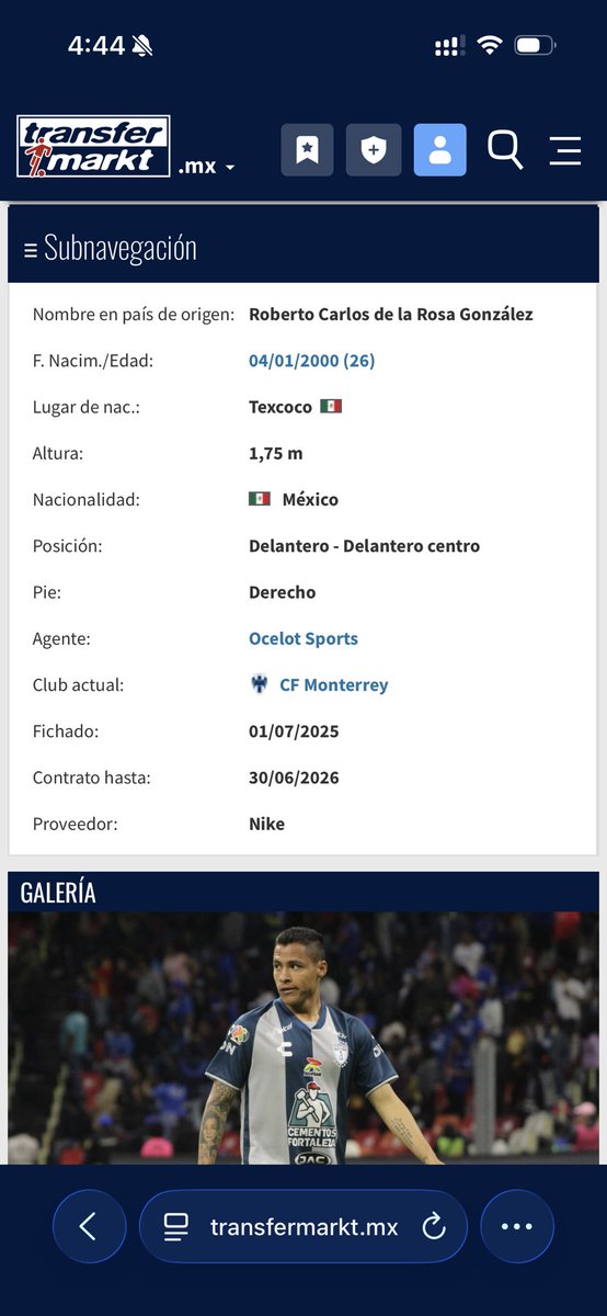 jersonsolis11's tweet photo. @Gatoru19 @rubtru @Rayados @LeaguesCup En efecto, de seguro lo renovaron y no quieren jajaja https://t.co/9vpgGsirJ8