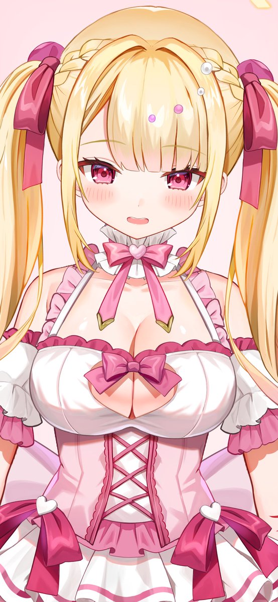 NanamiMeari's tweet photo. おはやでございます〰️♪( ◜ω◝و(و "💓✨️

つ！
今日も梅雨だっつ！！

 #おはようvtuber https://t.co/3u0iZjIRwj