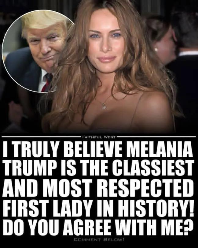 WorkElizab's tweet photo. Do you agree she’s the classiest First Lady in history?  

Share your thoughts. https://t.co/E28wqH4ToW