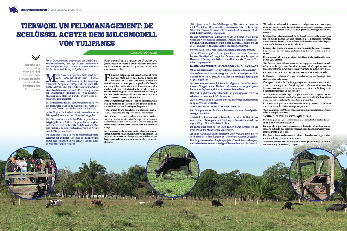 Publiagro's tweet photo. Disfruta del Semanario Mennoniten Heute del 29 de Junio al 05 de Julio 2026 📷📷
Geniets di Semanario Mennoniten Heute vun 29 Juni bit 05 Juli 2026 📷📷
📷Lee la revista completa acá:
📷Lesen Sie das komplette Magazin
https: https://t.co/RECVAjbsbL https://t.co/BikRVFGlRH