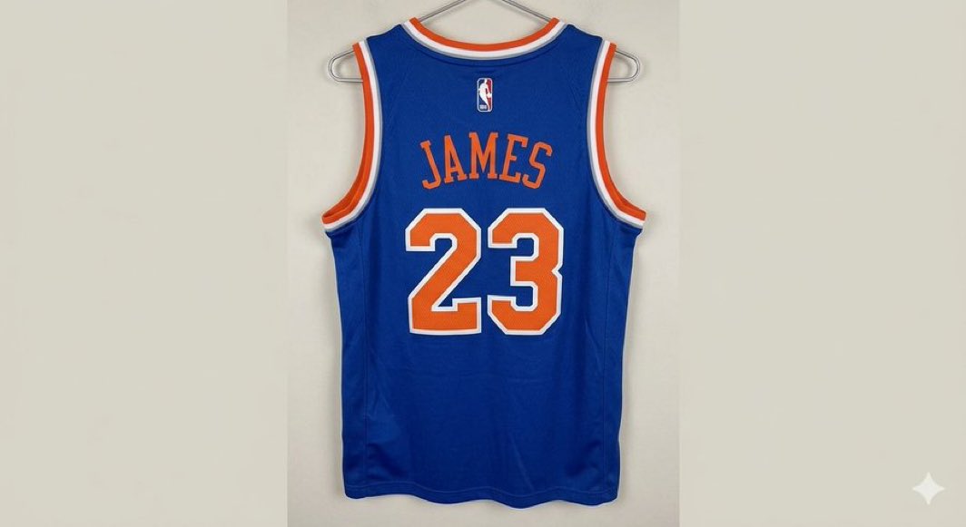 ConradWHiggins's tweet photo. @KingJames The number is vacant https://t.co/UzxxwjKSGJ