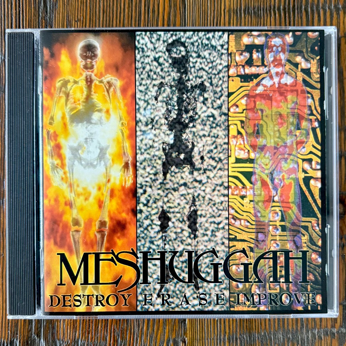 きのう聴いたCD Meshuggah Destroy Erase Improve 1995 スウェーデン産