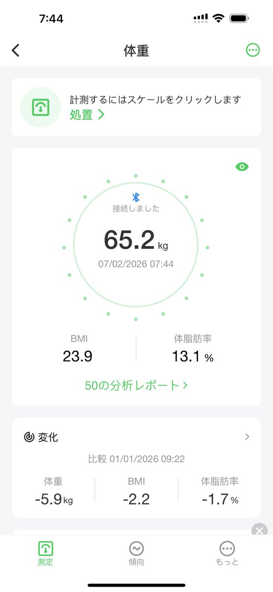 RllrrLRllrrL's tweet photo. 計測2305日目
昨日はトレオフ
ダルくて疲労感が強かったので昨日はトレオフ！めっちゃ寝た
今日働けば明日は休みなので体軽い！
今日も楽しみます✨ https://t.co/7SRtfjocnd
