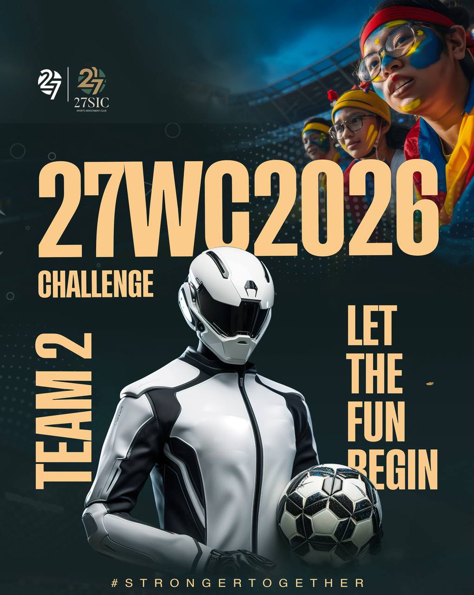 LawanAmos58's tweet photo. Matching into greatness it all start with a single step with @27SIC  @S27community everyone miles stone around us has turn into joy and happiness the team spirit us high come on men mount fire and don't forgrt to clock it 🤏🤏
@kurushdubash
#strongertogether
#Team2forever https://t.co/woZRl674b2