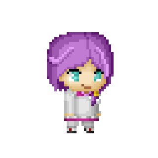 ZenzaiAnko's tweet photo. #あんこの回覧板

またたびGZちゃんに、ドットイラストを描いていただきました～🎨✨
ありがと～～う❣
穏やかな微笑みとはちょっと違う、キリっとした笑みで可愛～い🎶
ワンピースの下は、もしかしてドロワーズ👀⁉
自作VRoidちゃんがドロワーズを履いているから、嬉し～い☺❣
動いてる版もある～🙌🥰✨

イラスト：またたびGZ 様
#MGZ_V