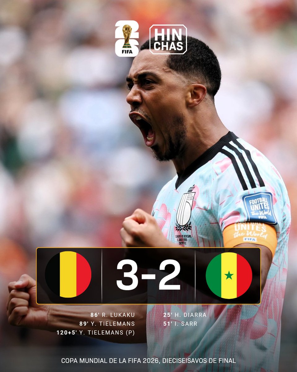 ColHinchas's tweet photo. ¡REMONTADA ÉPICA DE BÉLGICA! 🔥 https://t.co/Nf8Uy4FNta