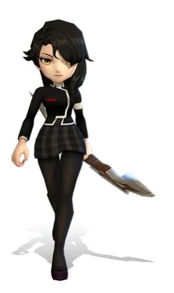 jaYTgameNews's tweet photo. #CinderFall in her school outfit in #RWBY amity arena. https://t.co/YhOOoUyODJ