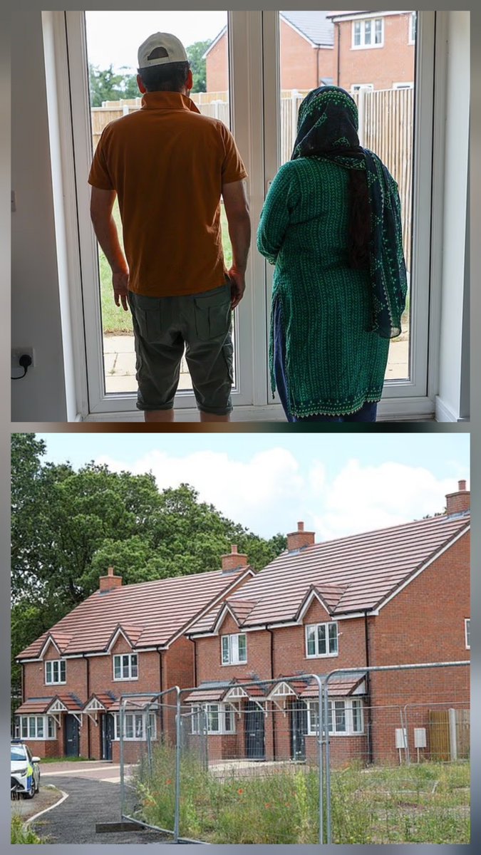 IfindRetards's tweet photo. Muhammad Nadeem, his wife Shamaila and their four children left 
Pakistan for the UK. They've been given a beautiful tax payer funded home for free and they are complaining that it's not good enough. Apparently too far from shops and the doctor. 

Retards can always go back. https://t.co/H40WcLImwz