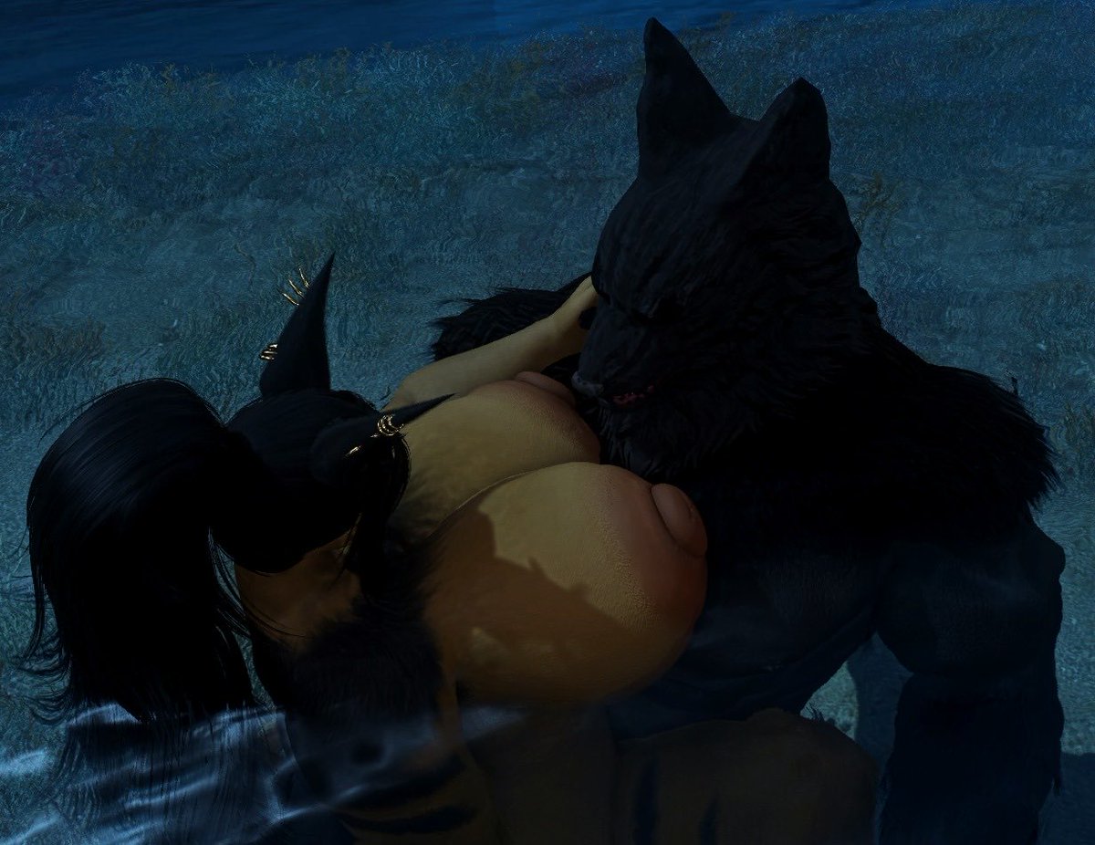 Kara_Hrothgar's tweet photo. Met @EorzeanBeastXIV while sunbathing in the afternoon, he scooped me up and made me melt in his embrace. It was a rather eventful and wonderful night.
#hrothgar #lewdgpose #Hrothgal #femhroth #ffxivlewd #furry https://t.co/lg0PzTZj3a