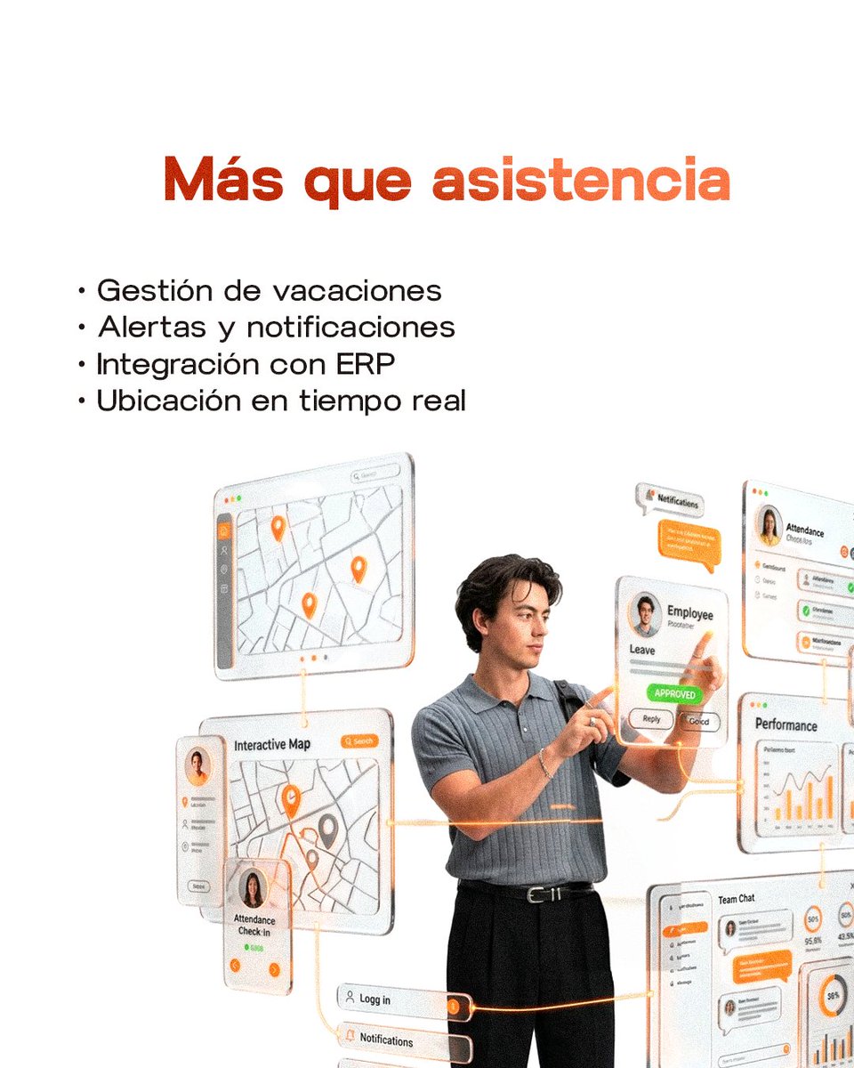 tekunomx's tweet photo. ⏱️ Olvídate de los registros manuales. Con TekAsist automatiza el control de asistencia, obtén información en tiempo real y mejora la gestión de tu personal.

Conoce más: https://t.co/NpCoPk5Mpy 
#TransformaciónDigital #RecursosHumanos #ERP #InnovaciónEmpresarial https://t.co/Iffsgtj5kK